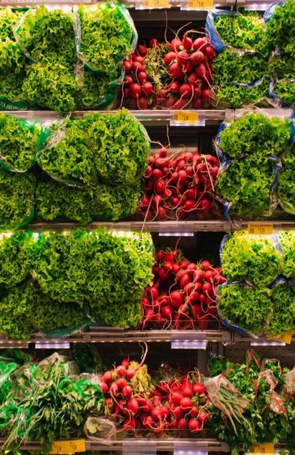 Vegetables in Supermarket