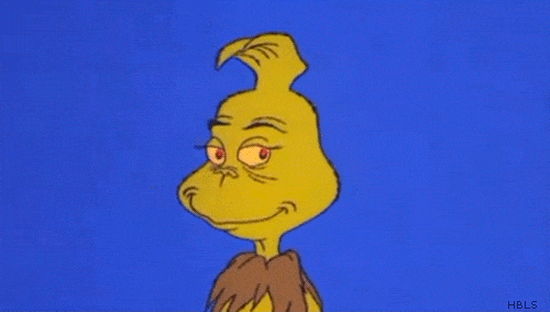 gif of grinch smiling