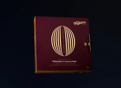 Packaging for Whittaker's Cocoa Pods