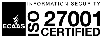 BSI Certification logo ISO27001